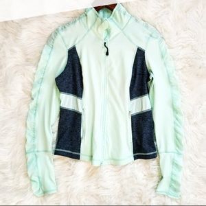 Zella mint green zip up